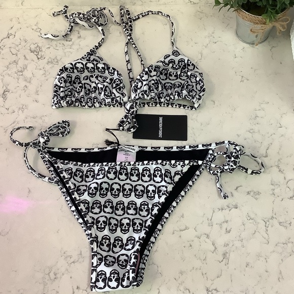 Zadig & Voltaire “Skulls Swim‎ Suit” - Picture 2 of 8